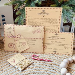 KALĖDŲ SENELIO LAIŠKAS + ELNIŲ MAISTAS