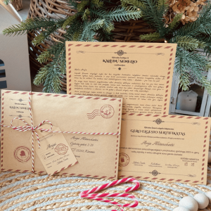 BENDRAS LAIŠKAS TRIMS VAIKAMS