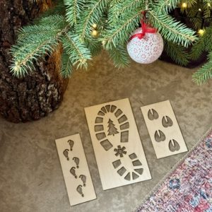 KALĖDŲ SENELIO PĖDSAKŲ RINKINYS